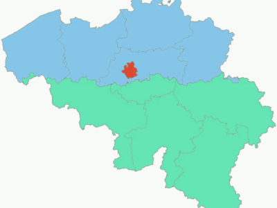 Les 3 régions de Belgique